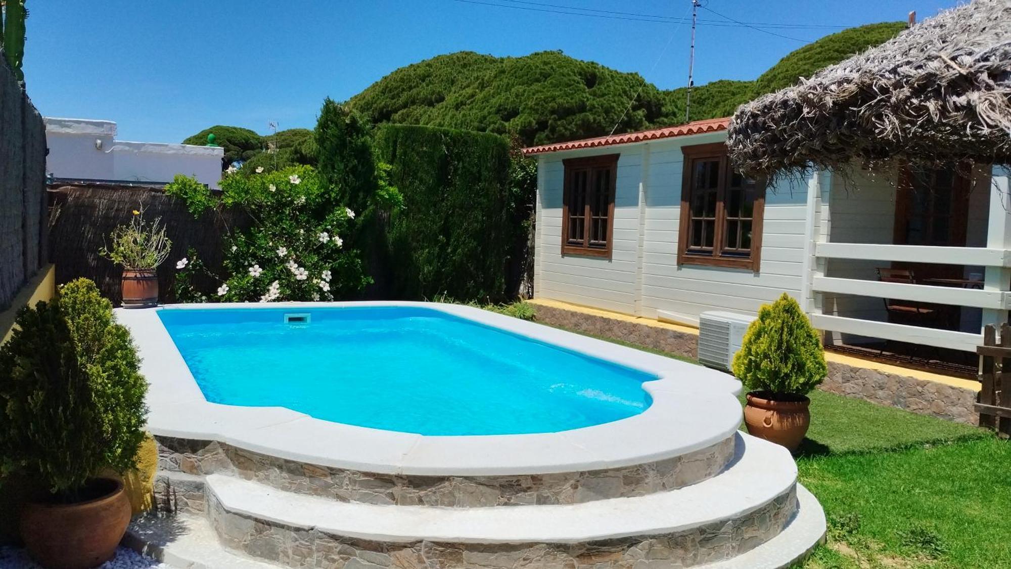 Cabana Blanca Roche Jorge Conil De La Frontera Esterno foto